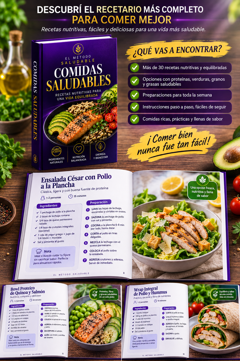 COMIDAS SALUDABLES START